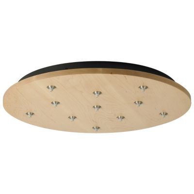 Round Wood Multi-Light Canopy by Tech Lighting - Starlight Lighting USA and Canada